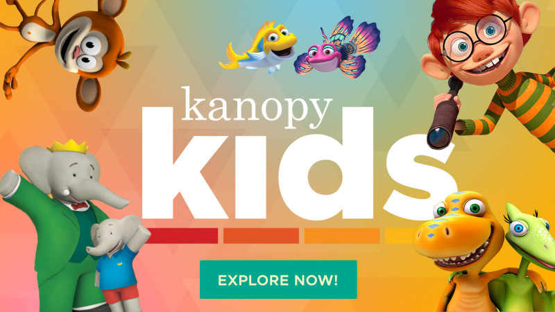 kanopy kids email banner usca explore